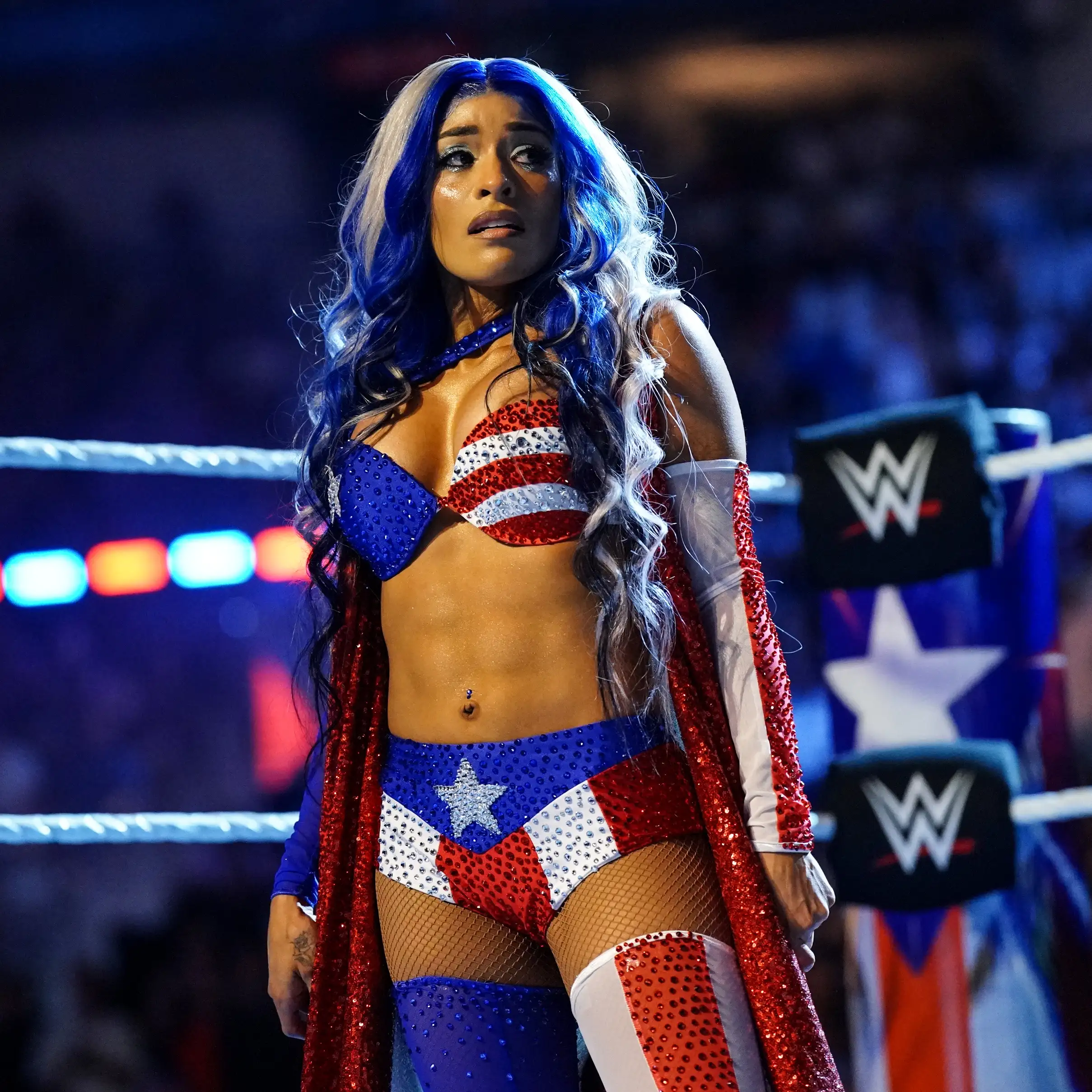 Zelina Vega shared an intriguing new look on social media that was influenced by a WWE Hall of Famer.