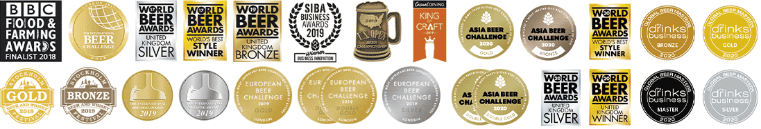 A small seletion of the awards we've won at Big Drop