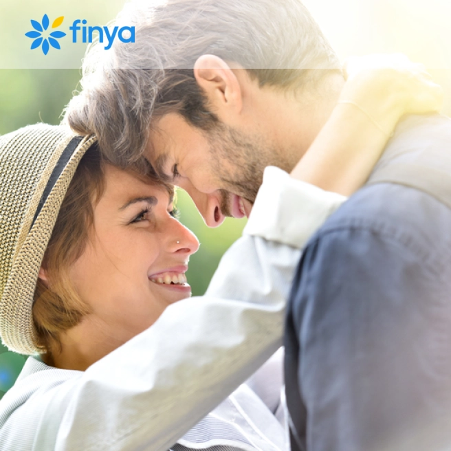 Startseite der Dating Platform Finya