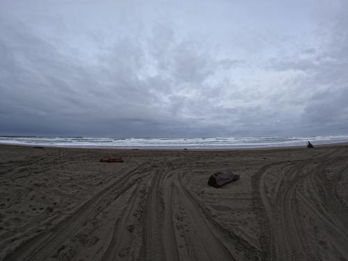 The beach and Pacific Ocean, Humboldt County, California