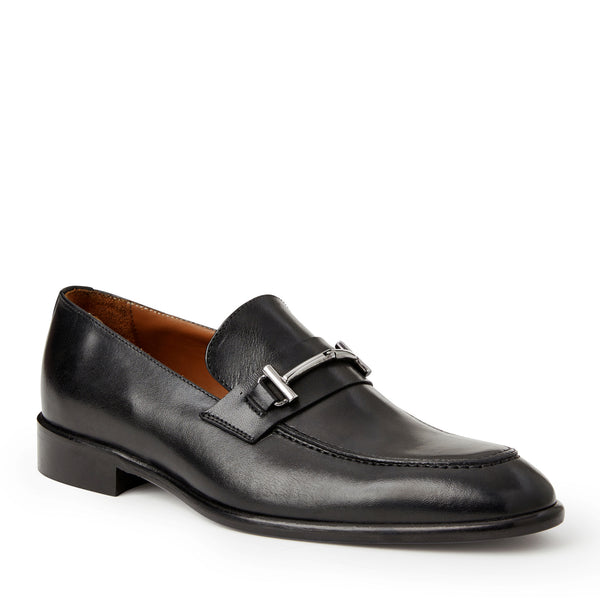 Sante Double Gore classic Bit leather Loafer-Black