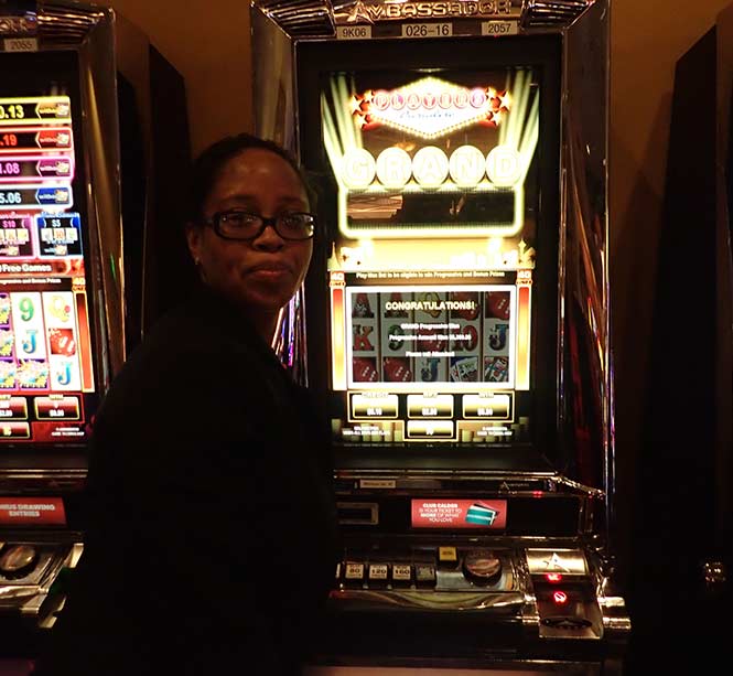 Jackpot Winner Mary Walker