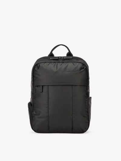 CALPAK Luka laptop backpack in black; BPL2001-MATTE-BLACK view 1