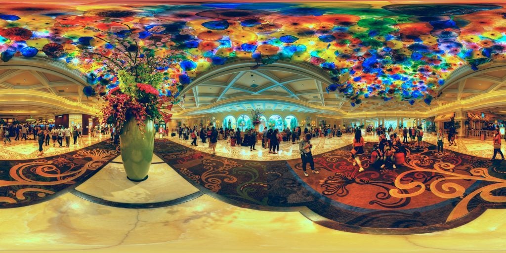 Bellagio lobby