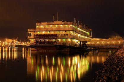 The Amelia Belle riverboat casinos situated in Louisiana