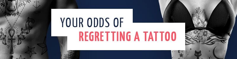 Your odds of regretting a tattoo