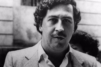 An image of the notorious Pablo Escobar