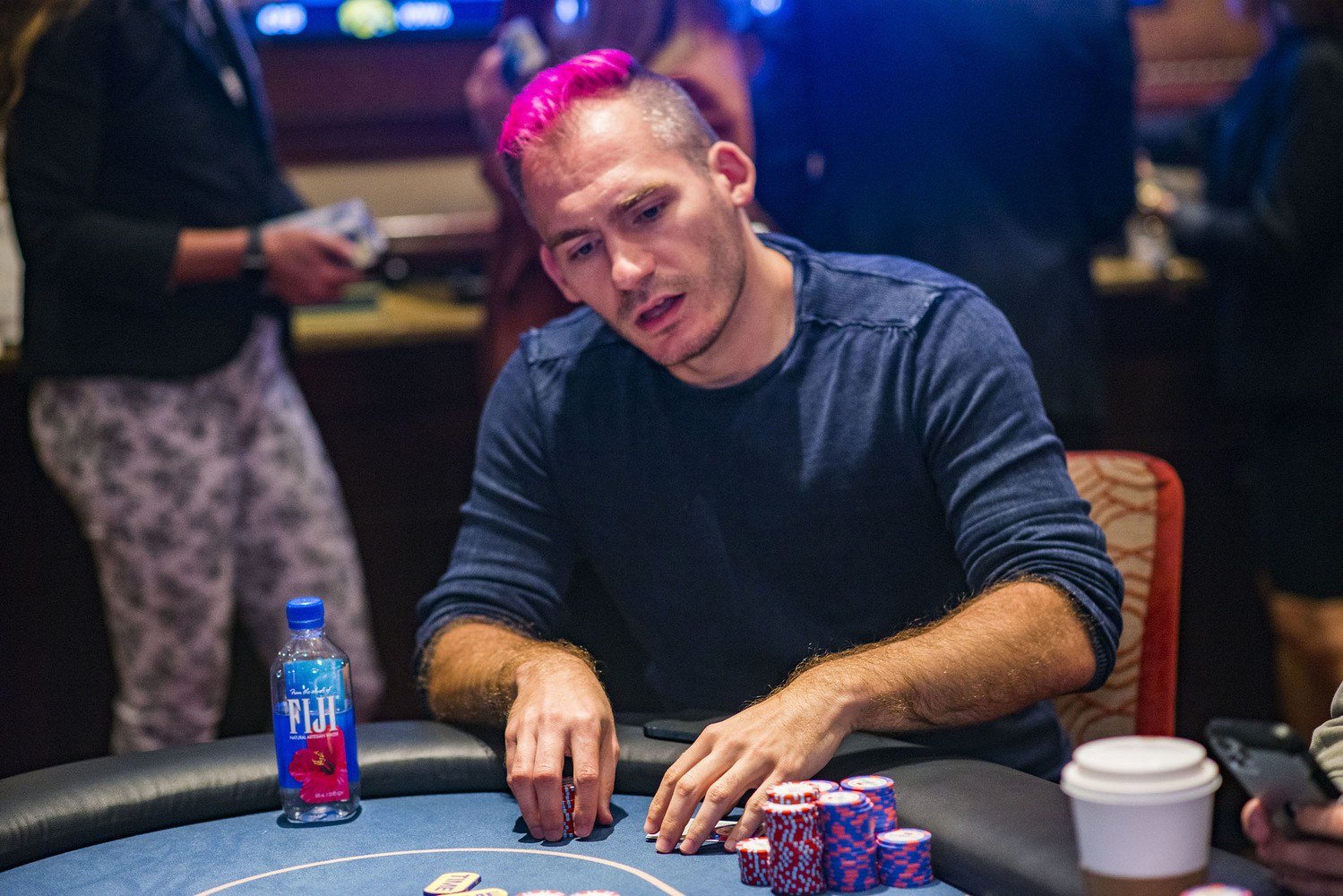 Justin Bonomo at WPT Five Diamond World Poker Classic