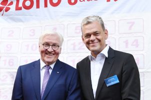 Frank-Walter Steinmeier und Axel Holthaus