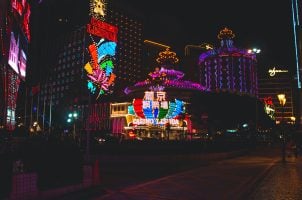 Macau bei Nacht