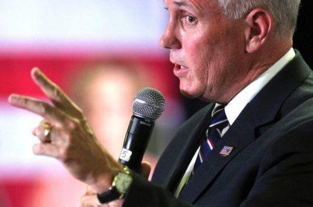 Mike Pence Nevada stump gambling stance