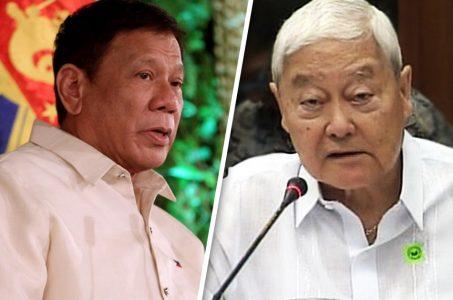 Rodrigo Duterte Roberto Ongpin PhilWeb PAGCOR