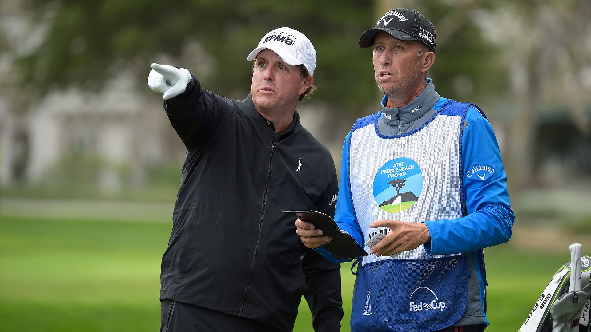 Phil Mickelson Bones caddie