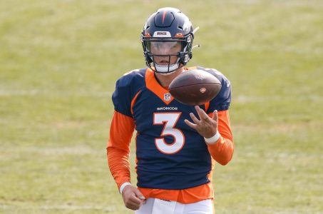 Denver Broncos quarterback Drew Lock.