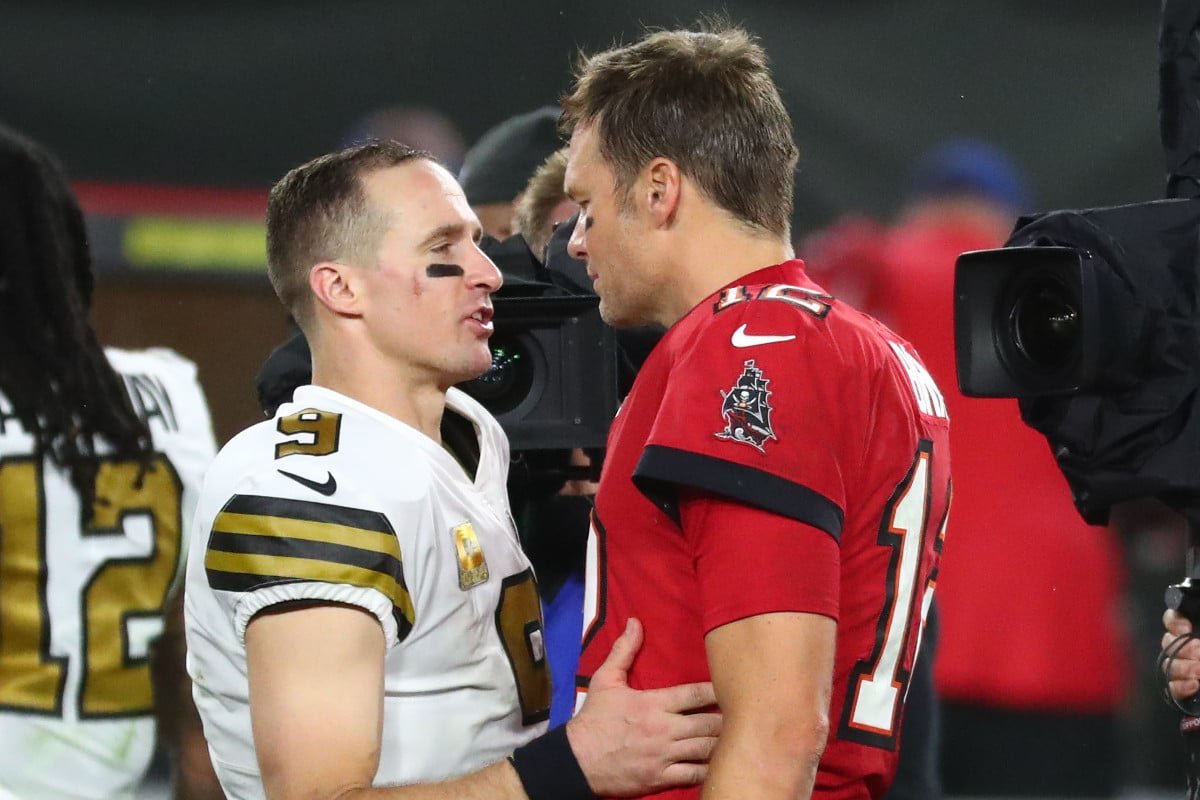 Drew Brees and Tom Brady