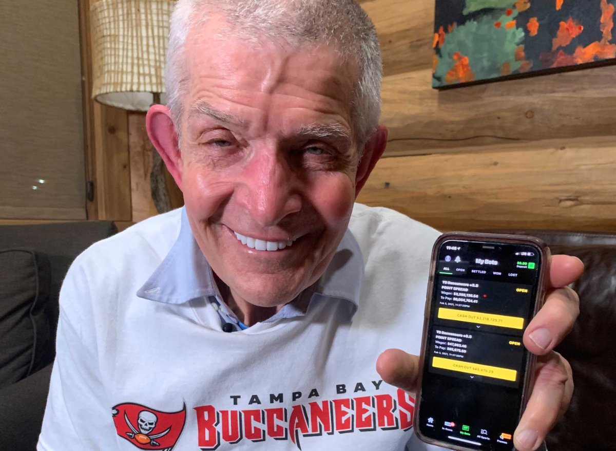 Mattress Mack Super Bowl odds Bucs Chiefs