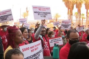 Las Vegas casino union rent control Nevada