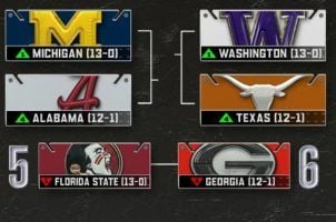 Michigan Texas College Football Playoff CFP