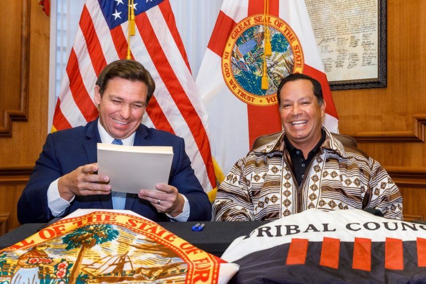 Florida gaming compact Seminole Tribe