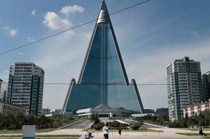 North Korea casino Ryugyong Hotel Pyongyang