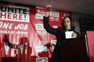 Las Vegas hospitality union Kamala Harris