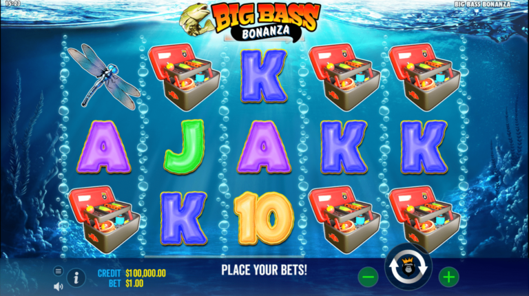 bigg bass bonanza slot