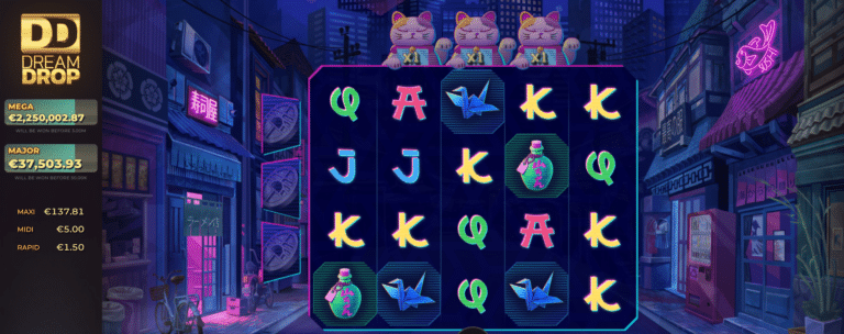 neko night dream drop slot Canada