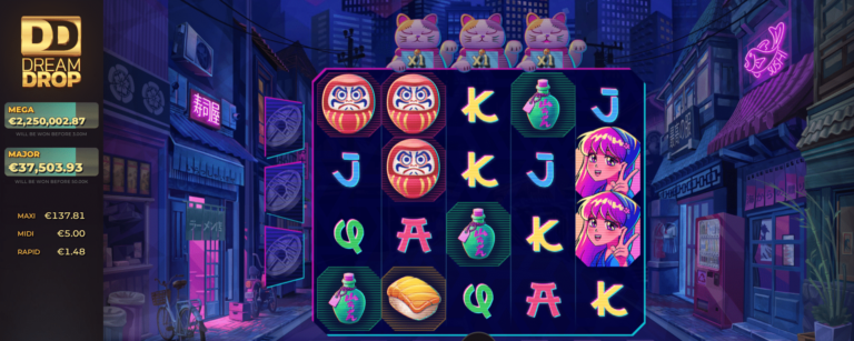 neko night dream drop slot