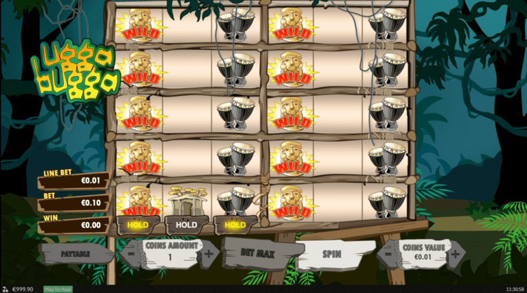 ugga bugga slot machine in-game