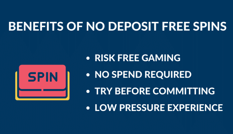 NO DEPOSIT FREE SPINS BENEFITS