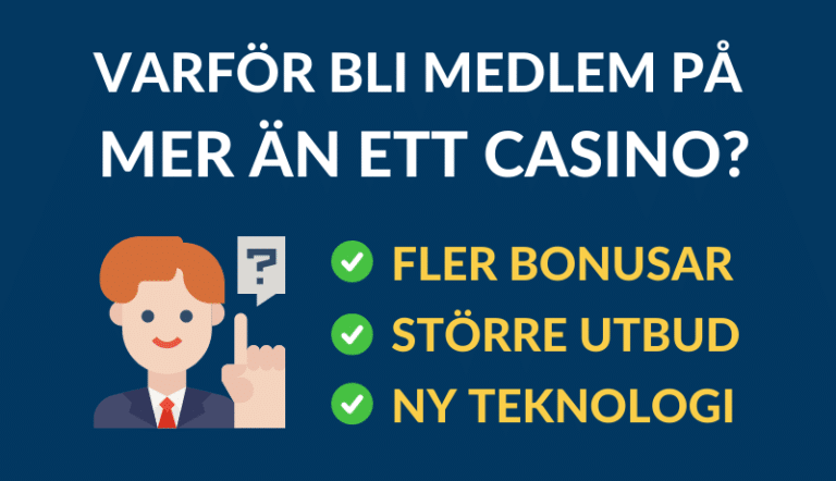 fördelar med fler nätcasinon