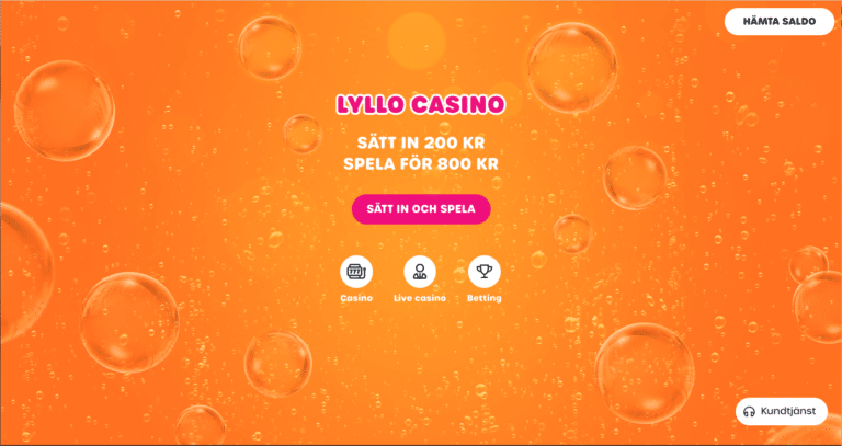 lyllo casino välkomsterbjudande