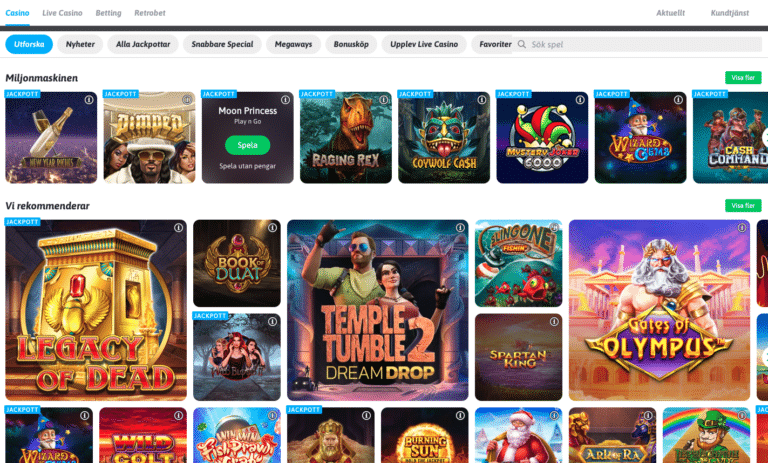 snabbare casino spel