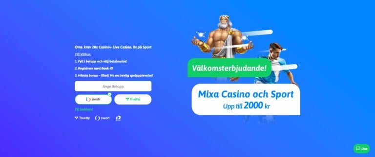 snabbare välkomstbonus