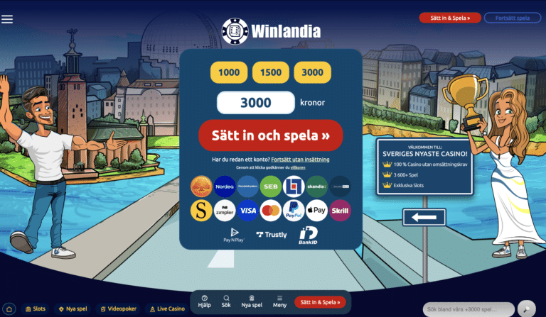 winlandia casino startsida