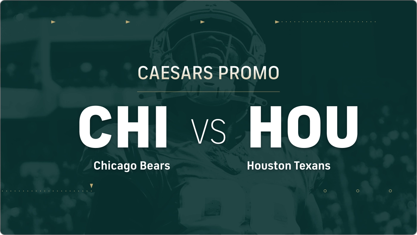 Caesars promo for CHI vs HOU