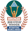 Bronze Stevie Award at the 2020