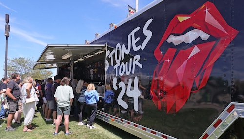 Rolling Stones pre concert fan photos