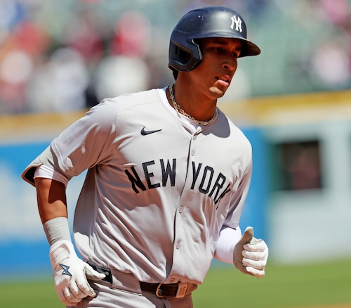 Cleveland Guardians battle the New York Yankees at Progress Field in game one of a split double header