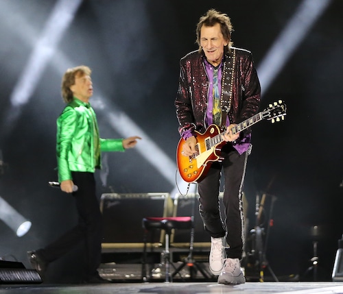 Rolling Stones perform at Cleveland Browns Stadium during their Hackney Diamonds Tour stop.