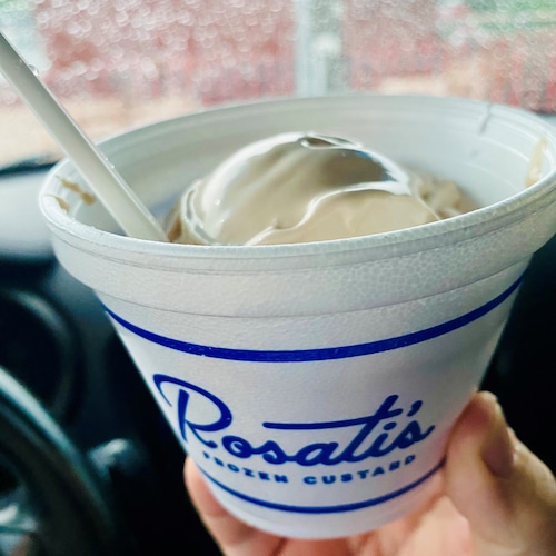 Rosati's Frozen Custard & Ice Cream in Brecksville has an homage to the Higbee's Chocolate Malted from the department store's Frosty Bar.