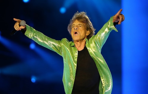 Rolling Stones perform at Cleveland Browns Stadium during their Hackney Diamonds Tour stop.