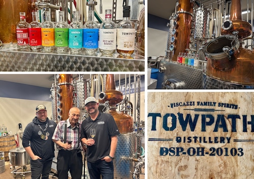 Towpath Distillery in Akron