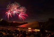 Blossom Music Center hosted its annual Salute to America on Wednesday night. In this 2021 file photo, spectators watch as fireworks burst over the pavilion.