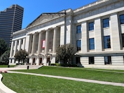 The Ohio Statehouse is seen from its east side on June 28, 2024. (Jake Zuckerman/Cleveland.com)