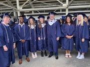 Normandy and Valley Forge high schools’ commencement ceremony took place June 8 at Byers Field at Robert M. Boulton Stadium. (Courtesy of Parma City Schools)