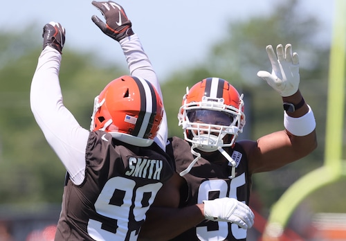 Day two of Cleveland Browns mandatory minicamp in Berea