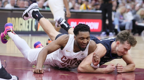 Cleveland cavaliers in game one of the first round of NBA playoffs agains the Orlando Magic