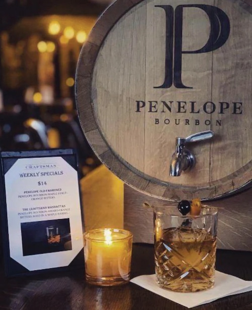 Penelope bourbon barrel