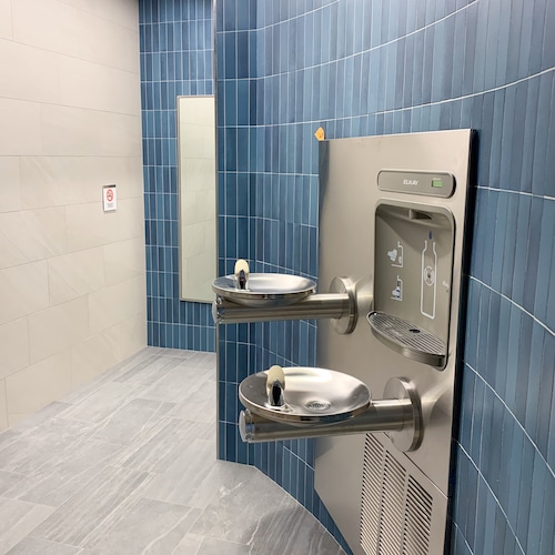 Airport restroom renovation